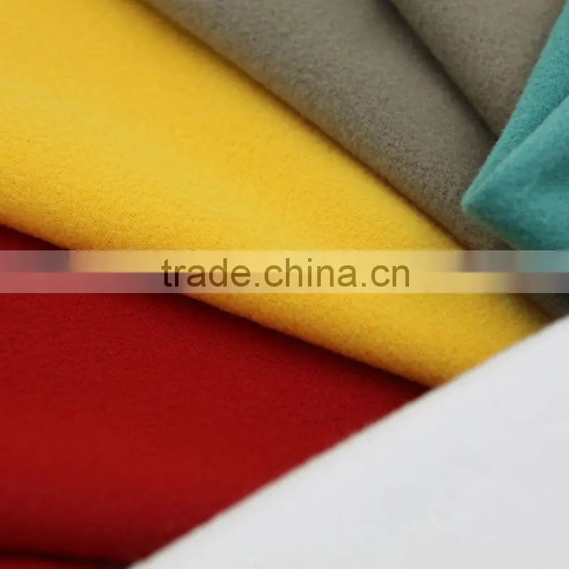 100% polyester colorful soft base cloth for flocking and garment