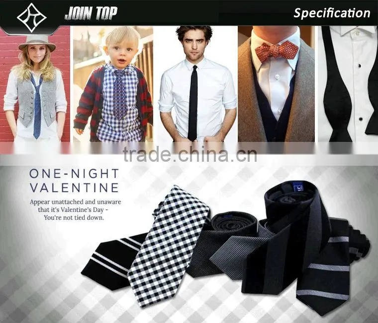 Newly Design Custom Company Logo For Business Skinny Men Silk Ties