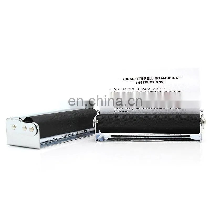 70mm Manual Metal Rolling Machine Tobacco Roller Cigarette Maker for paper