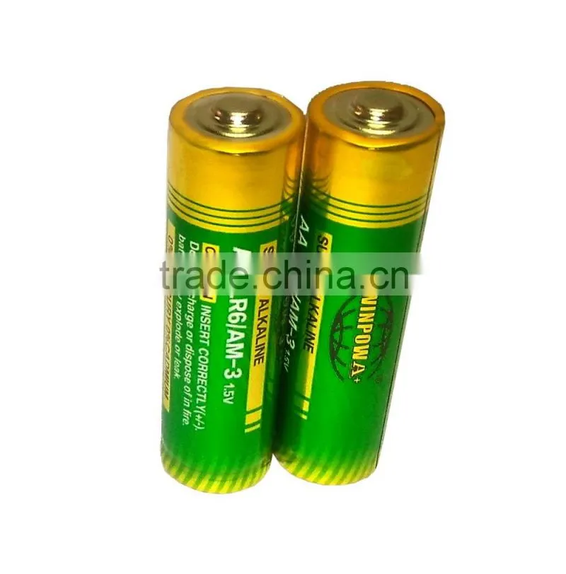 Super Alkaline AA Battery, LR6 dry battery