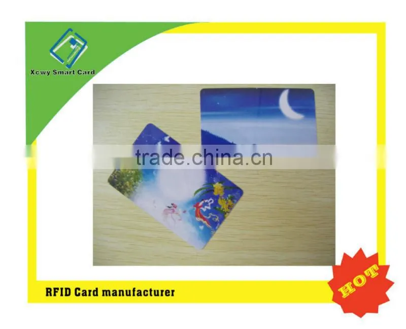 color printing portrait card