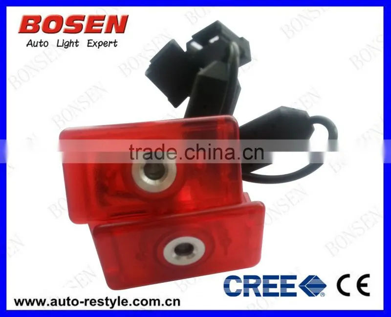 new led car logo door light ghost shadow light non- drilling