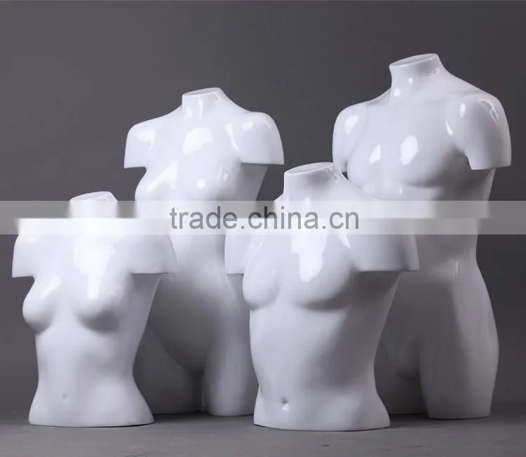 New style fiberglass female torso mannequin