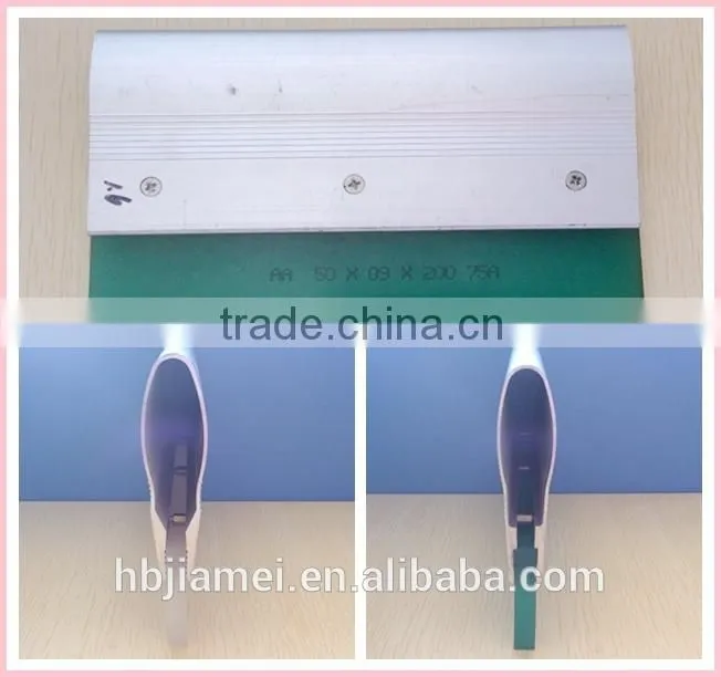 Factory price and high quality silkscreen printing squeegee rubber blade