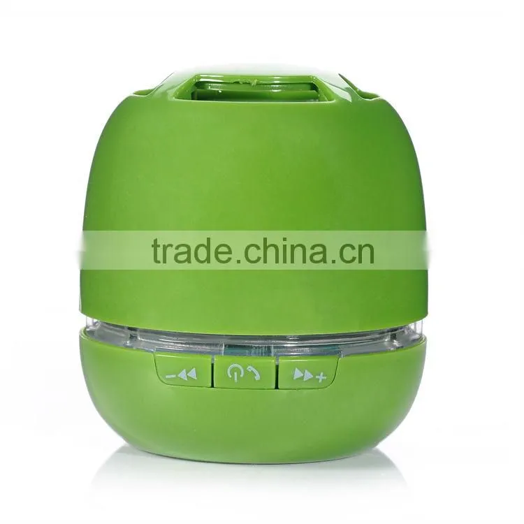 round sound LED light speaker box