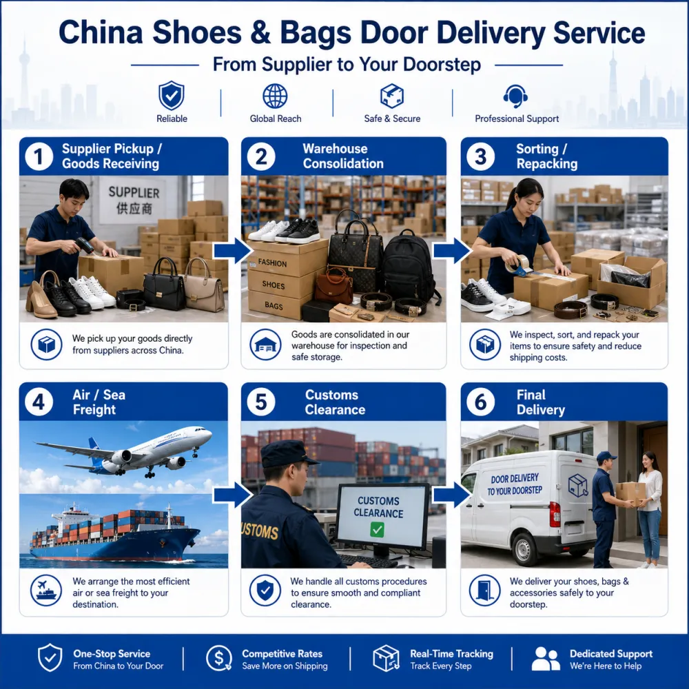 china-shoes-bags-door-delivery-service