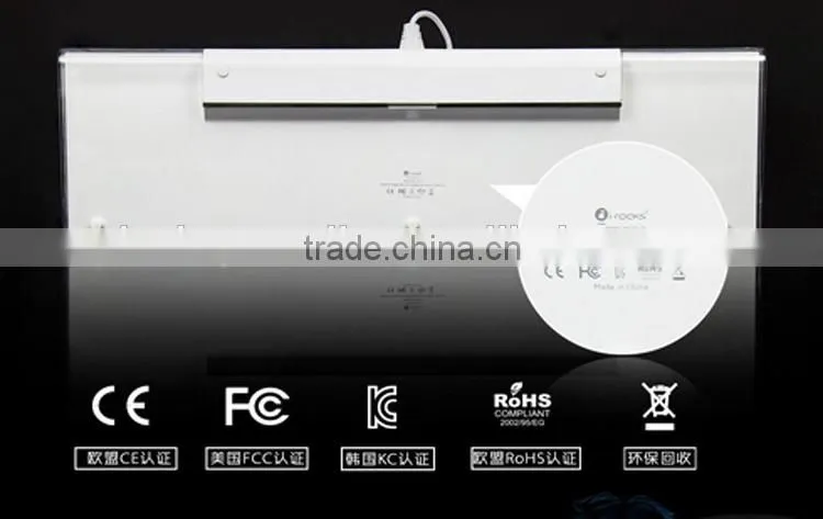 China Wired Colorful Backlit Gaming Keyboard Mechanical For Multiedia