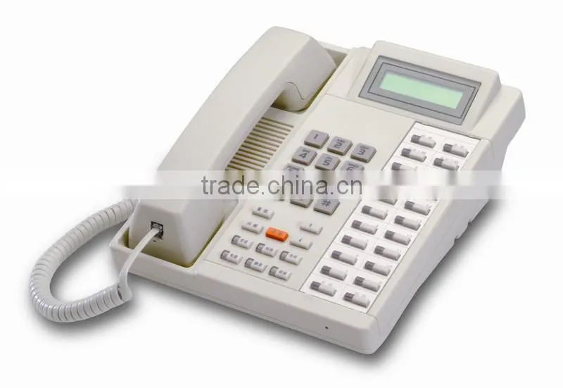 4 co lines and 16 exts intercom pabx system for hotel