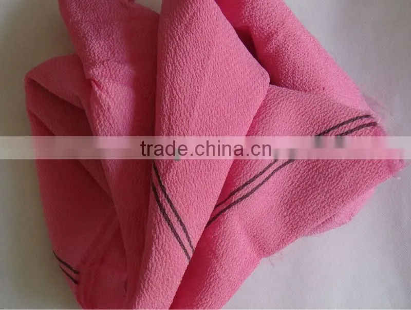 250D single viscose morocco bath glove fabric