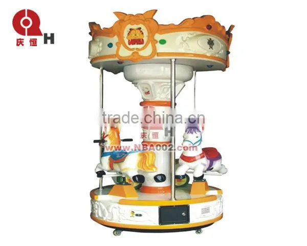 3 seats kiddie mini carousel for sale