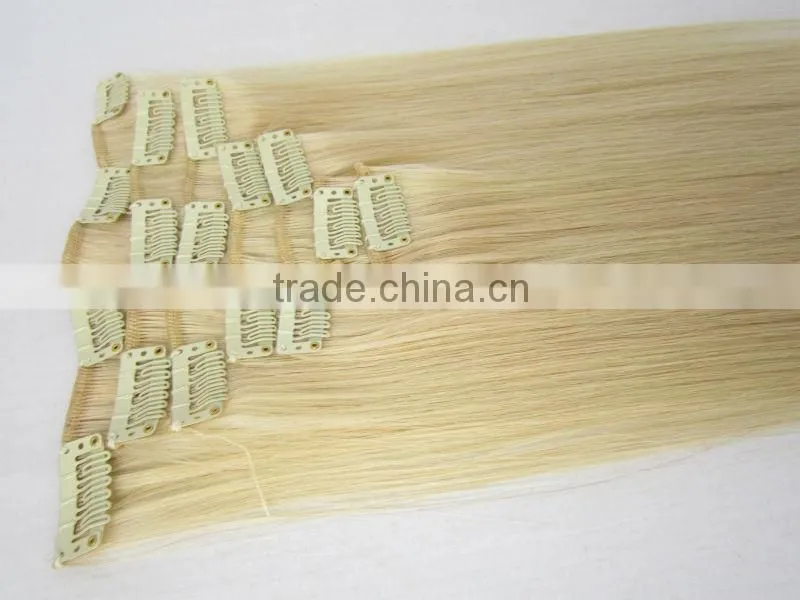 Top Quality Easy Clips Hair Extensions Human Hair Remy Clip In Hair Extensions