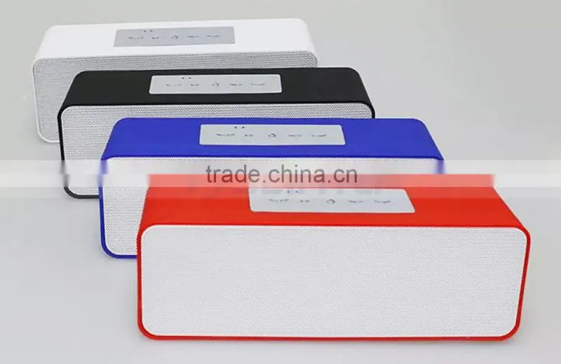 Colorful Cube Shape Wireless Bluetooth Speaker with LED Light