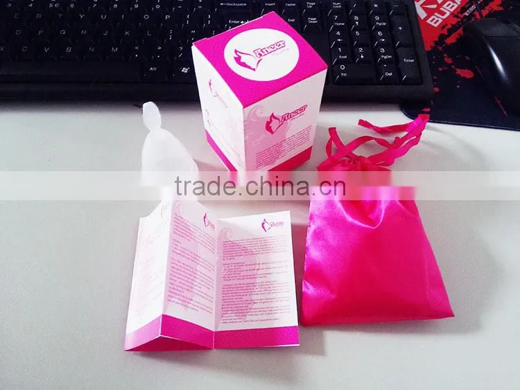Silicon Sterilized cup of menstruation cup