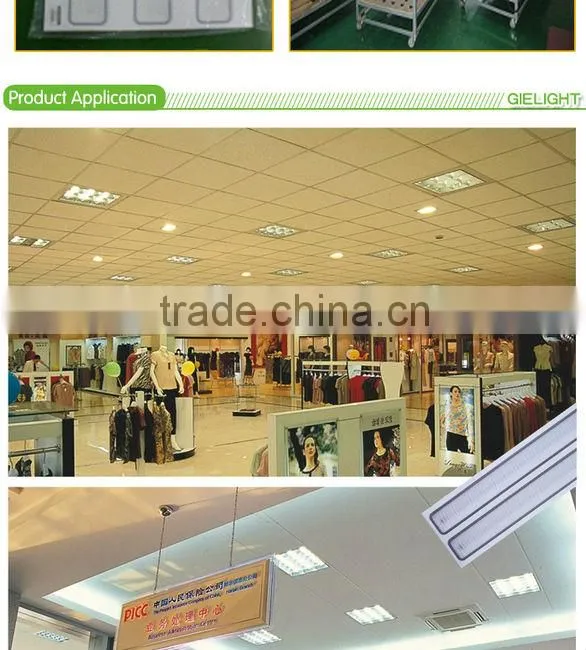 CE ROHS 600X600 30w integrated led grille light