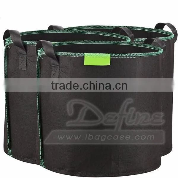 High quality 3-Pack 8 Gallons Planting Grow Bags garden planter bags