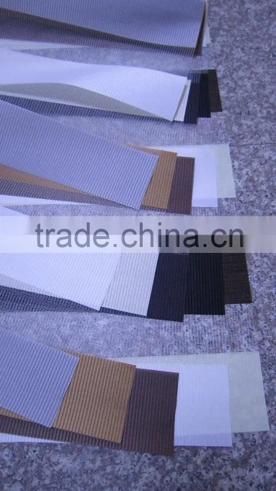 Customize Size Polyester Material Zebra Blinds for Window