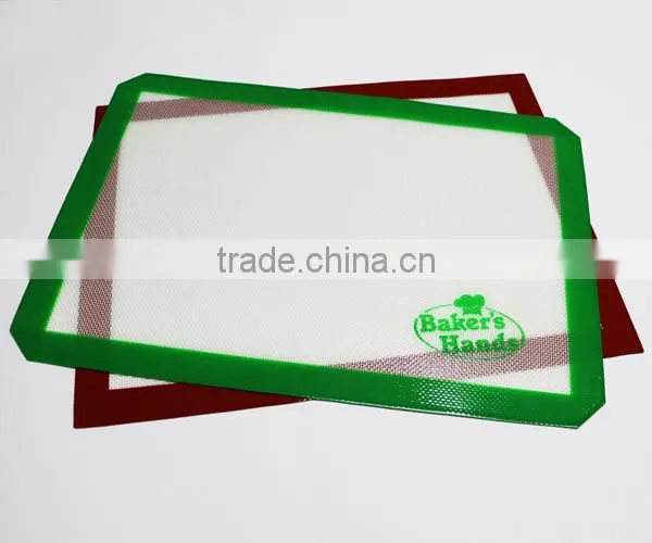Wholesale 40x60cm food grade baking & pastry tools non-stick silicone baking mat set silicone mat