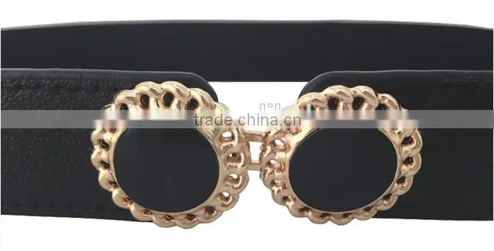 Korean Fashion Belt ,Summer Black Women's Casual Elastic Slimming Canvas Belt