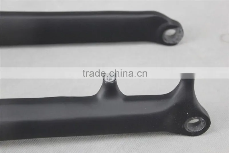 ICAN BIKES 2015 new carbon fat bicycle fork ,carbon 26er rigid fat fork 150mm spacing ,