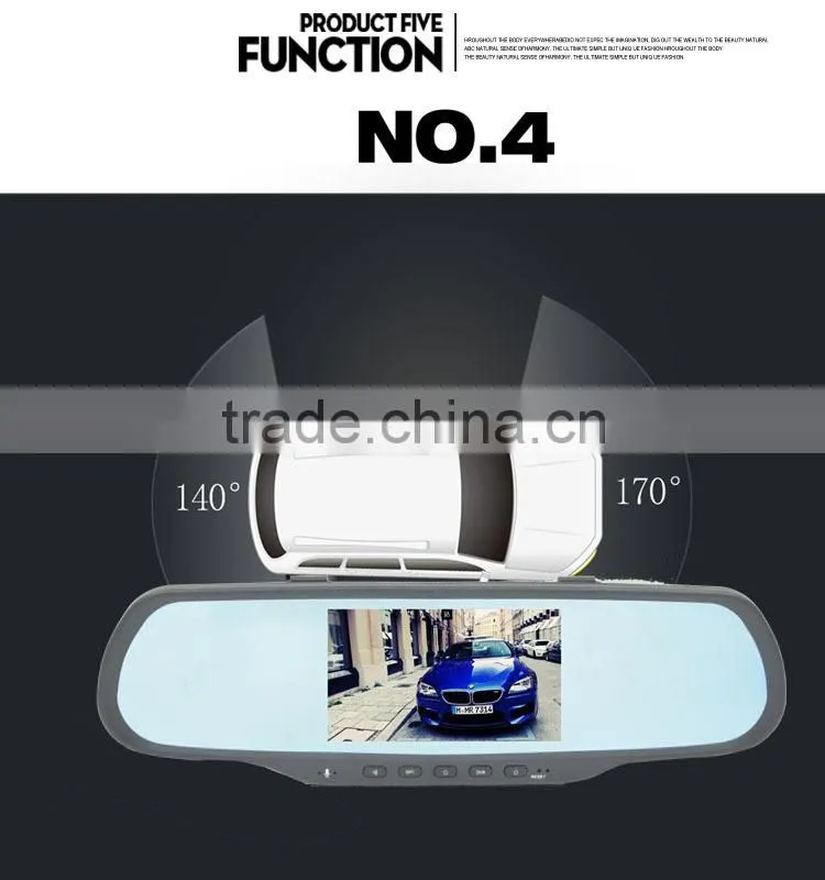 5inch High brightness 1080p lcd car monitor for Van/RV