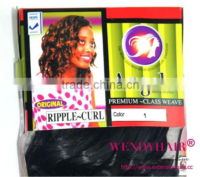 Peruvian Human Hair Angel Rippul Curl Packing Hair