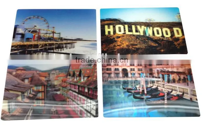 Hot sale Special Souvenir items BPA Free 3D lenticular Postcard