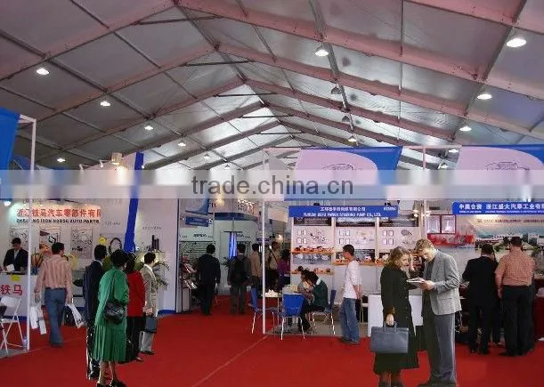 Luxury Aluminum Structure Glass Wall Exhibition Marquee Fair Tent