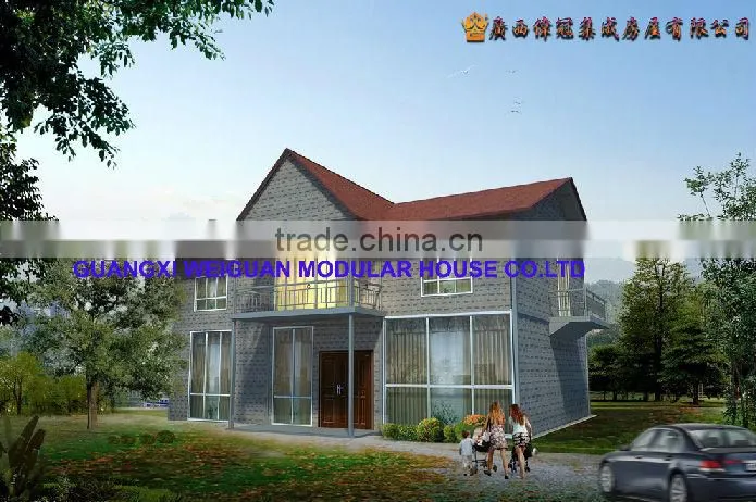 prefab villa with good quality and design