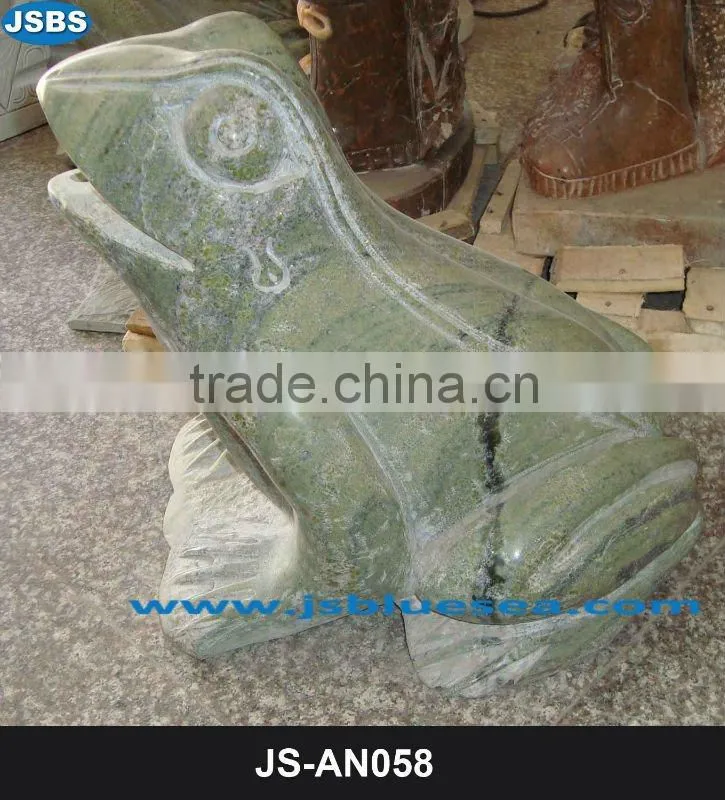 Yellow marble China Kylin statue
