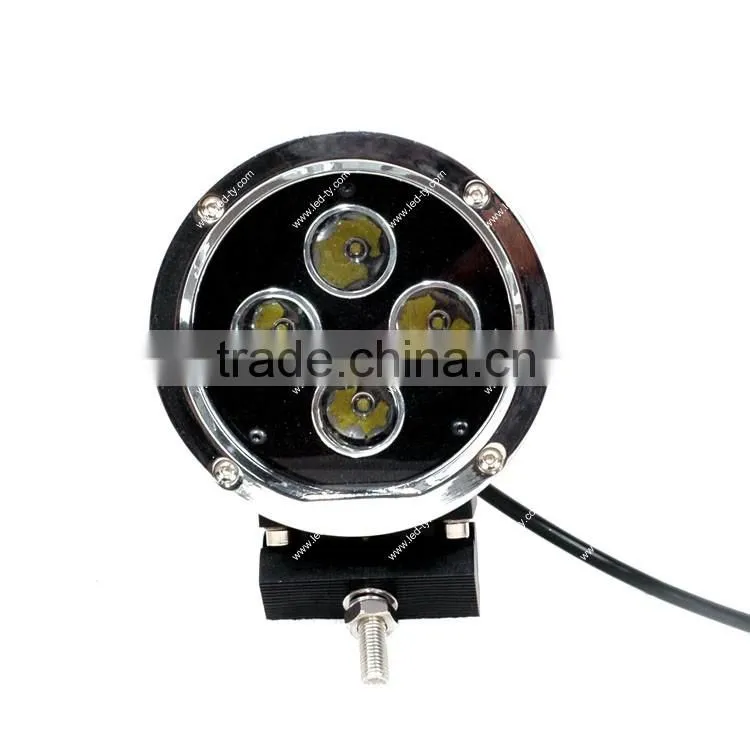 Auto part bright led work light cree off road 40w led offroad light for jeep truck tractor