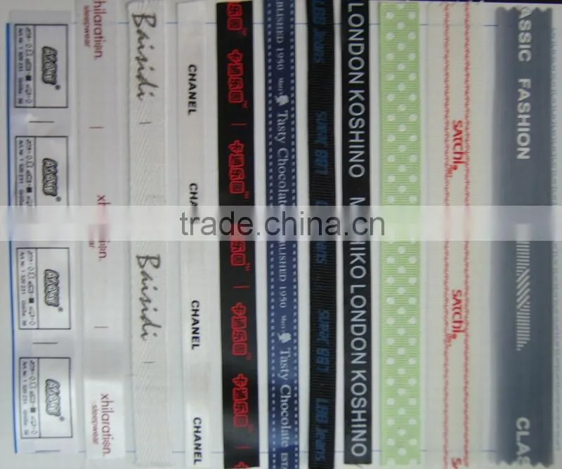 dongguan high quality custom woven tape