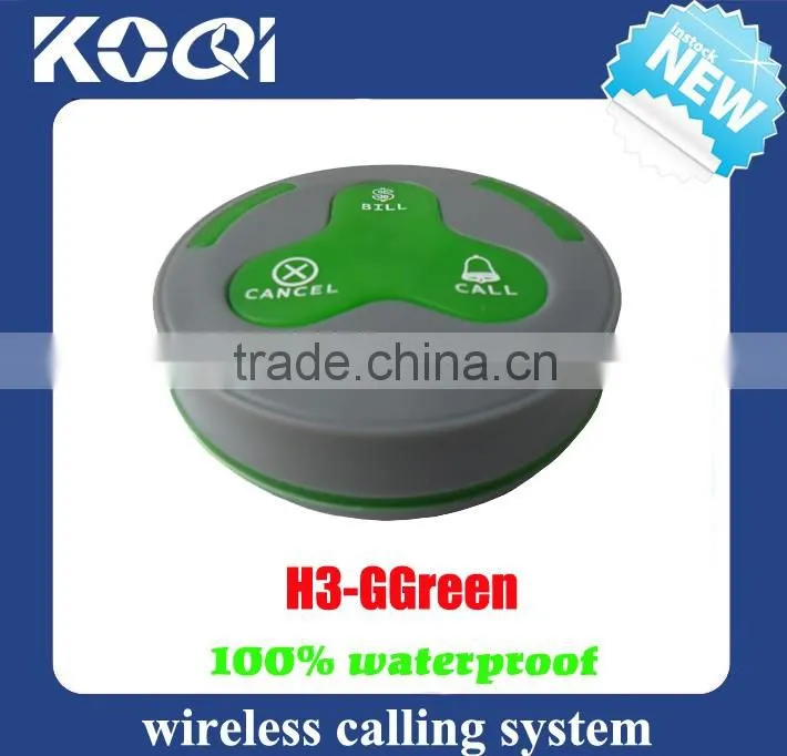 koqi prompt voice 3 panels and waterproof button parking calling system