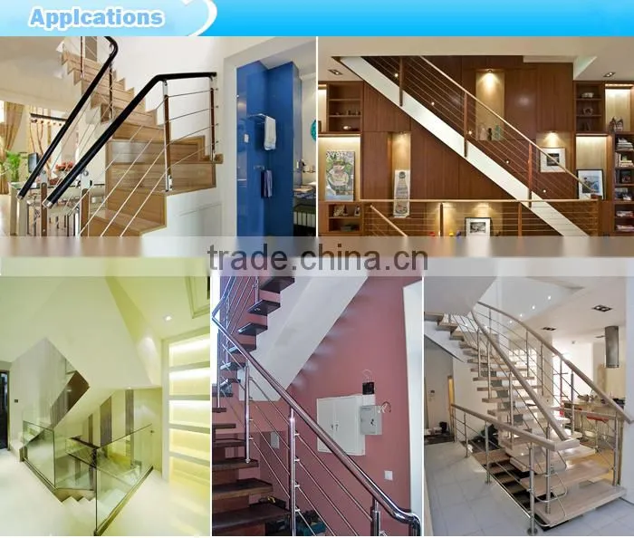 High quality stainless steel handrail for stairs (HB-12)