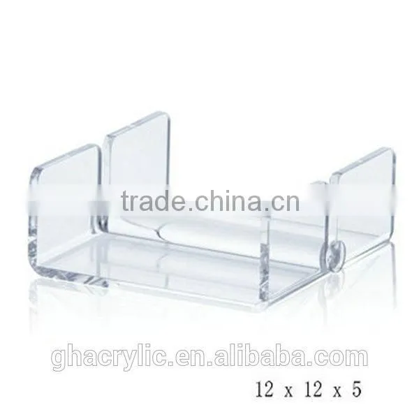 GH-RZ555 Customized various acrylic tissue box cover ,modern acrylic tissue box cover