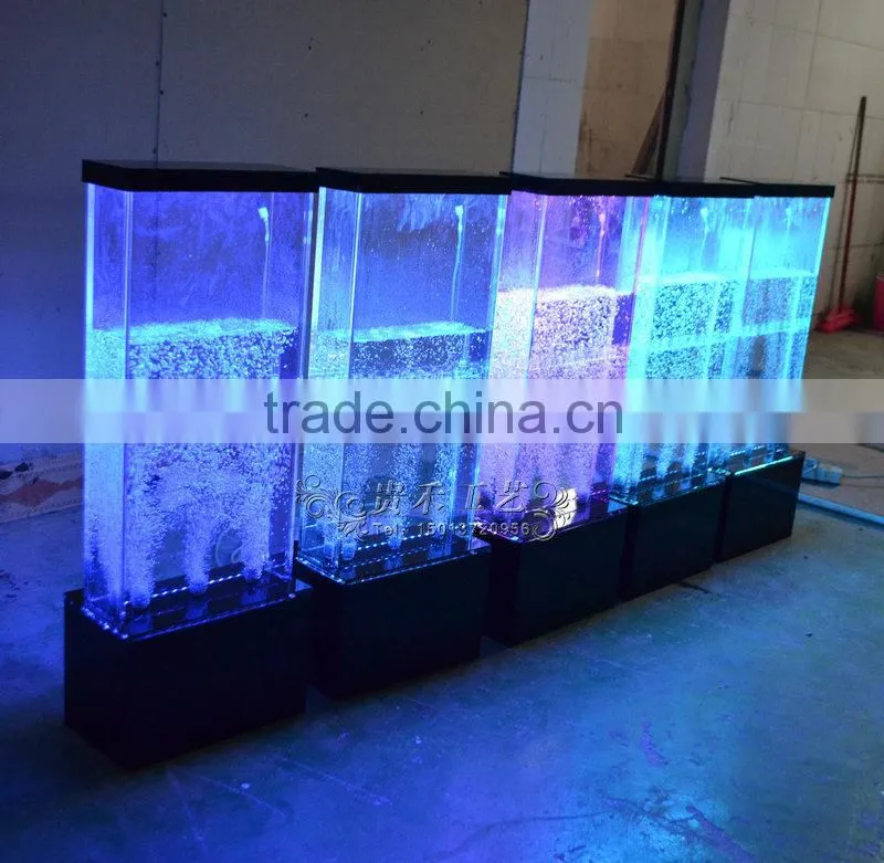 acrylic water bubble wall led dance bubble home and coffee shop decoration