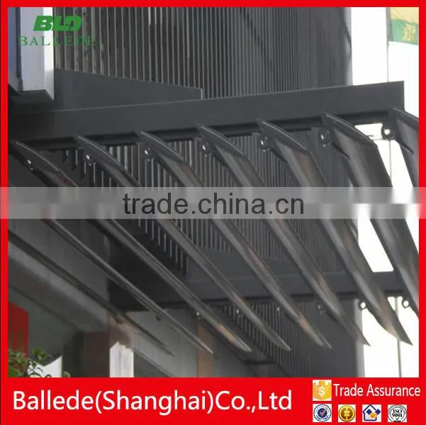 custom easy install aluminum louver roof