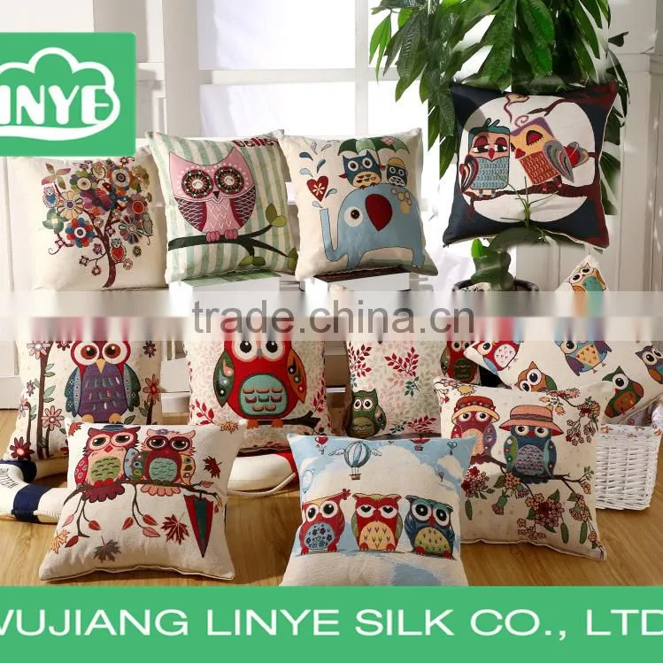 various kinds of cotton linen pillows