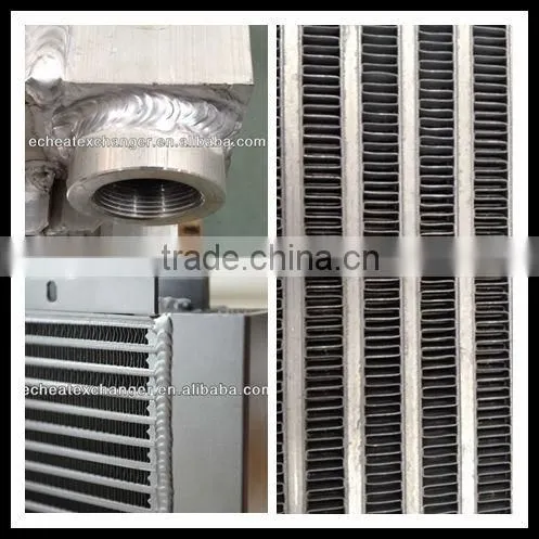 WX EC high quality air to oil cooler for screw compressor