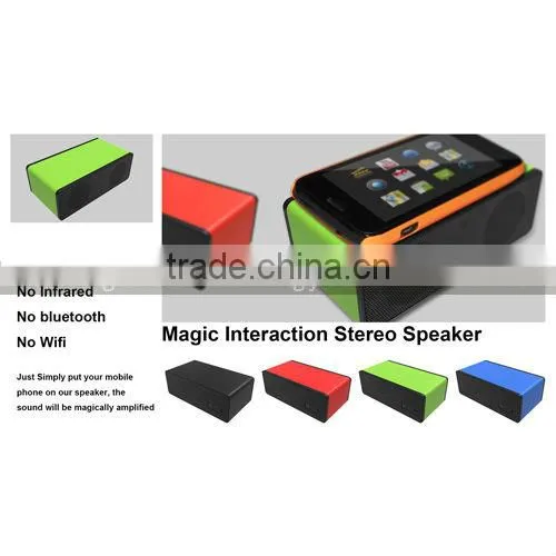 Portable Tactility magic speaker for smart phone