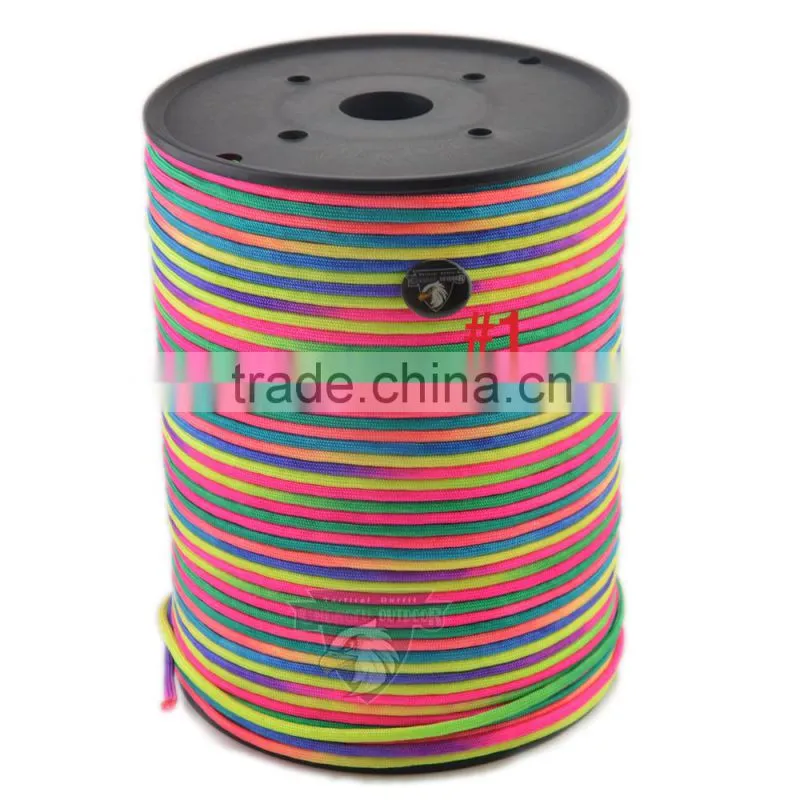 2015 rainbow 1000ft spool paracord for sales