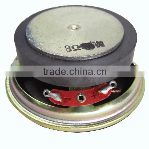 YD66-50B 8Ohm 10W round silver cone speaker, 66mm small waterproof speaker