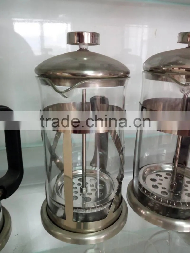 High Borosilicate Glass Tea Set French Press Coffee Maker /Coffee makeer