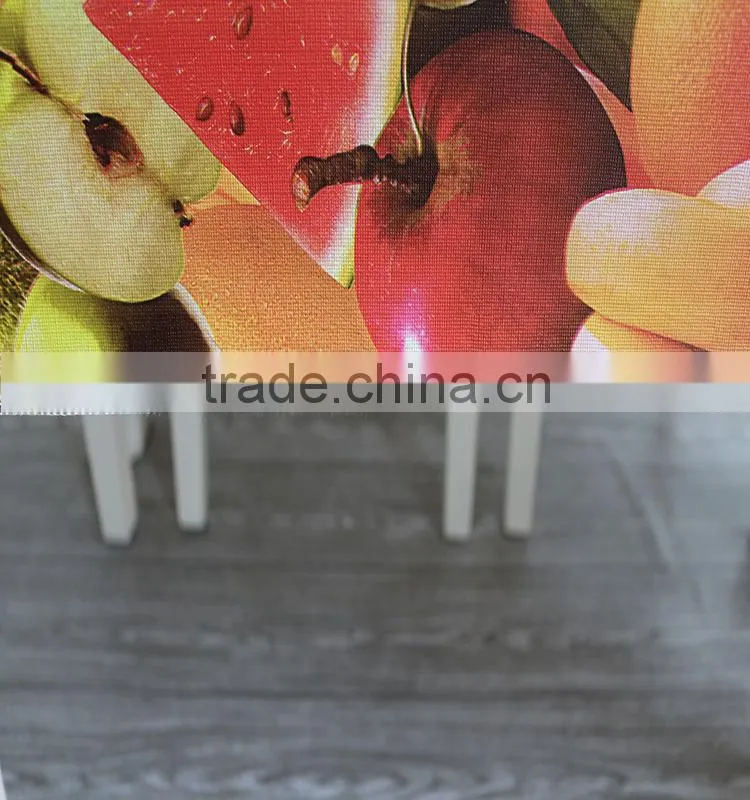 Design of fruit PVC compound non-woven tablecloth for home