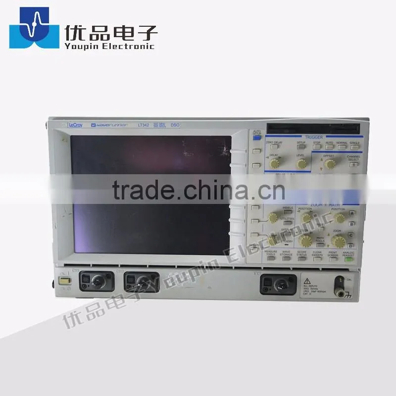 Lecroy LT342 Oscilloscope, 500 MHz, 2 Channels, DSO, 500Ms/s