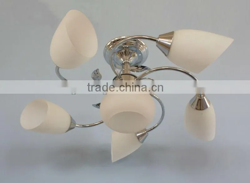 spiral white glass Chandelier&pendant for living room from China supplier
