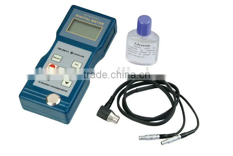 1.2~200mm Ultrasonic Glass Thickness Meter Gauge