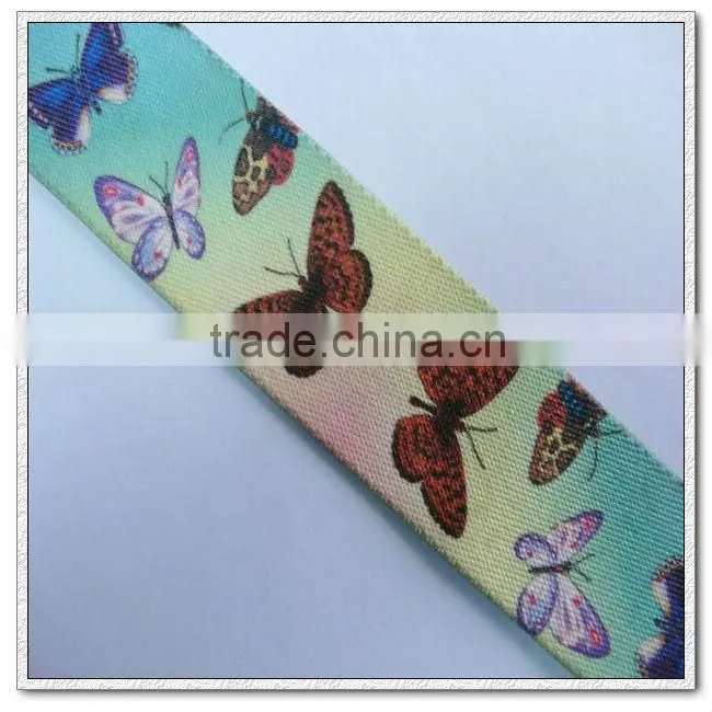 1.5 inch printed polyester webbing,recycled polyester webbing