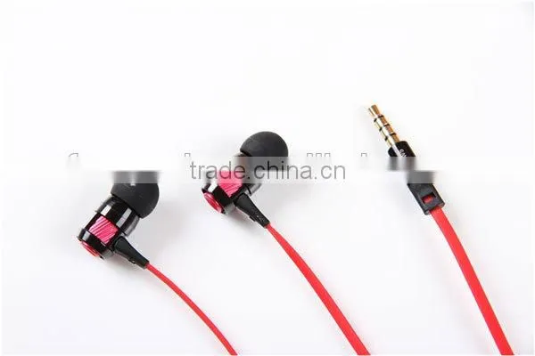 3.5mm Plug In-ear silicone Earphone with mic