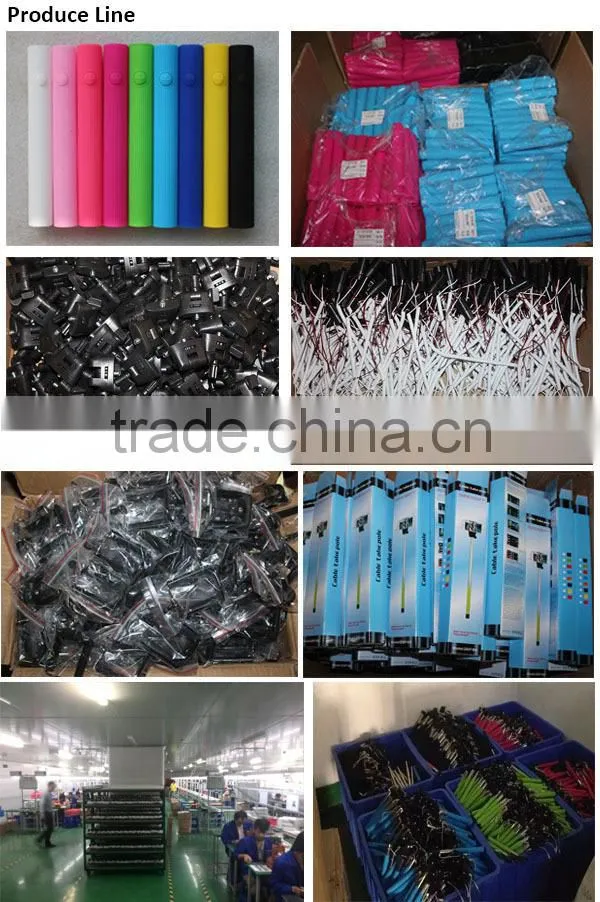 2015 newest design good quality extendable mini monopod foldable selfie stick with trade assurance