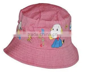 New Product Kids Animal Cartoon Summer Bucket Hats Sunhat With Cute Dog Baby Summer Hats
